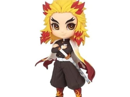 Banpresto Q Posket petit Vol.5 Demon Slayer Kyojuro Rengoku Figure JAPAN Online now