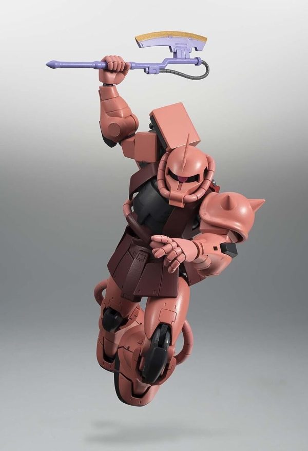 BANDAI SIDE MS Gundam MS-06S Char s ZAKU ver. A.N.I.M.E. Action Figure JAPAN on Sale