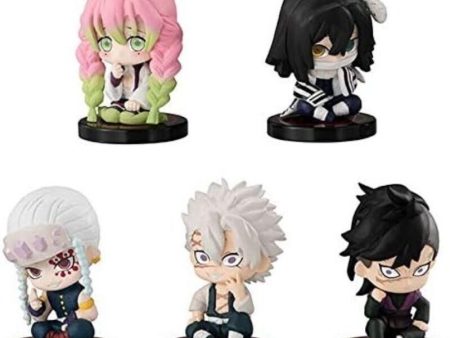 BANDAI Demon Slayer Suwarasetai Vol 3 All 5 Types Set Figure Capsule Toy JAPAN Online now