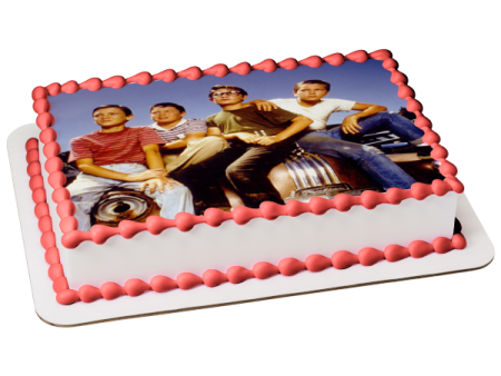 Stand by Me Teddy Vern Chris Gordie Edible Cake Topper Image ABPID54967 Fashion