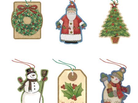 Kraft Tape-On Paper Gift Tags Discount