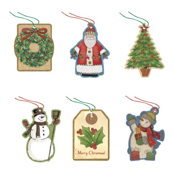 Kraft Tape-On Paper Gift Tags Discount