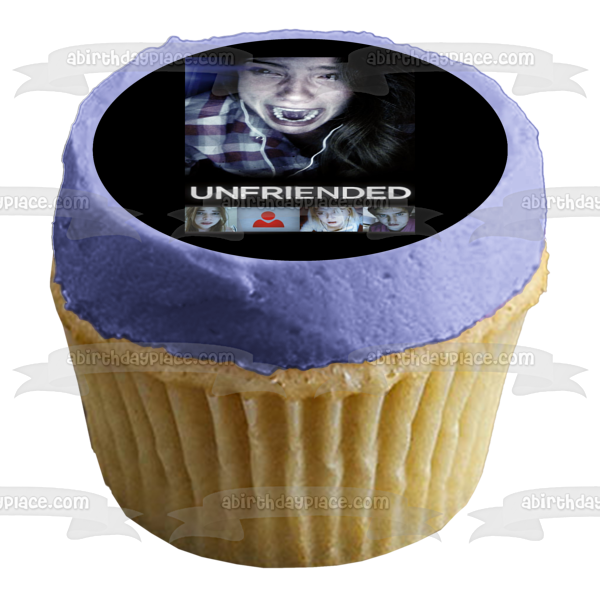 Unfriended Blaire Jess Val Mitch Edible Cake Topper Image ABPID55071 Fashion