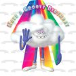 Trolls Cloud Guy Groovy Birthday Edible Cake Topper Image ABPID55087 Hot on Sale