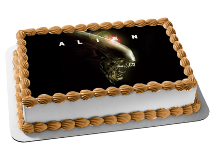 Alien Edible Cake Topper Image ABPID55013 Hot on Sale