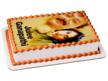 Julie Ganapathi Saritha Edible Cake Topper Image ABPID54974 Hot on Sale