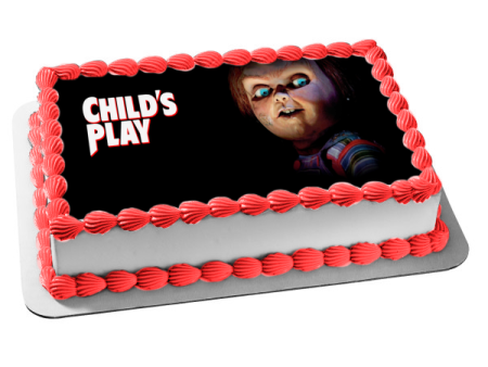 Child s Play Chuckie Edible Cake Topper Image ABPID55030 Hot on Sale