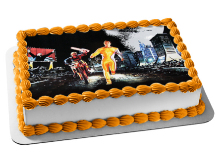 The Running Man Ben Richards Edible Cake Topper Image ABPID54966 For Sale