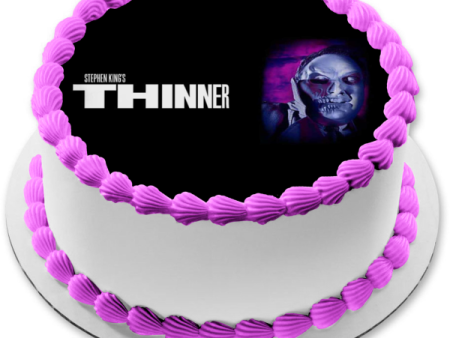 Stephen King s Thinner Edible Cake Topper Image ABPID54972 Online now