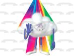 Trolls Cloud Guy Groovy Birthday Edible Cake Topper Image ABPID55087 Hot on Sale