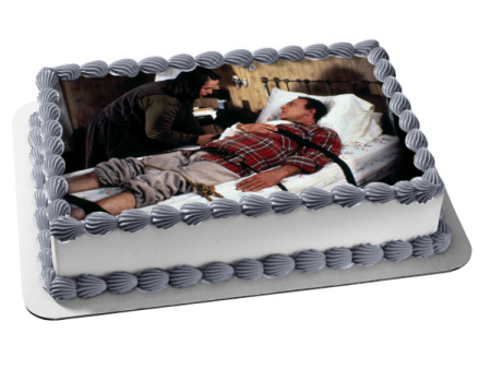 Misery Annie Wilkes Paul Sheldon Edible Cake Topper Image ABPID54977 Online Hot Sale