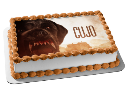 Cujo Edible Cake Topper Image ABPID54955 For Discount