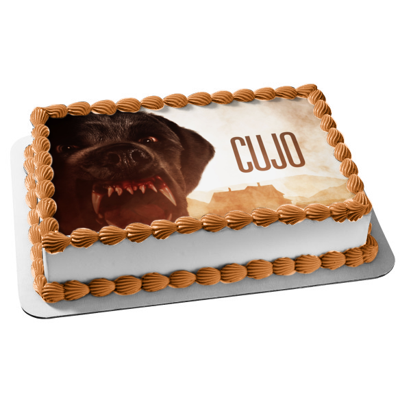 Cujo Edible Cake Topper Image ABPID54955 For Discount