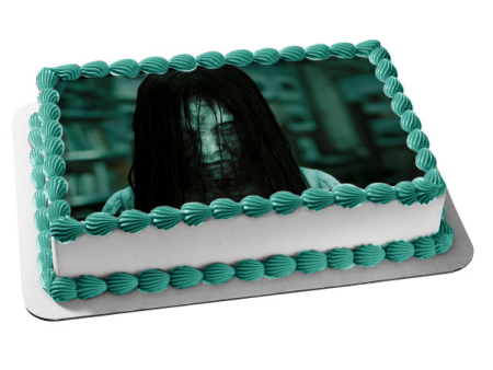 The Ring Samara Edible Cake Topper Image ABPID55047 Online Hot Sale