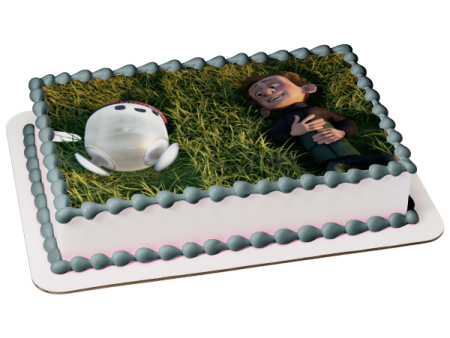 Ron s Gone Wrong Barney Ron Edible Cake Topper Image ABPID54912 For Discount