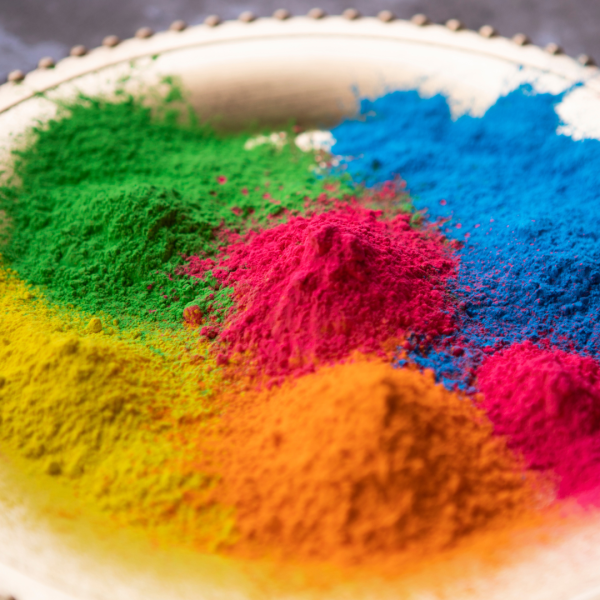 Non-Toxic Holi Color Powder- Pack of 10 Supply