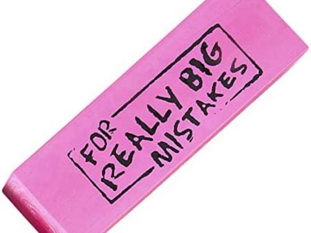 Big Mistakes Pink Eraser Online Sale