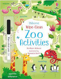 Wipe-Clean, Zoo Activities Online now