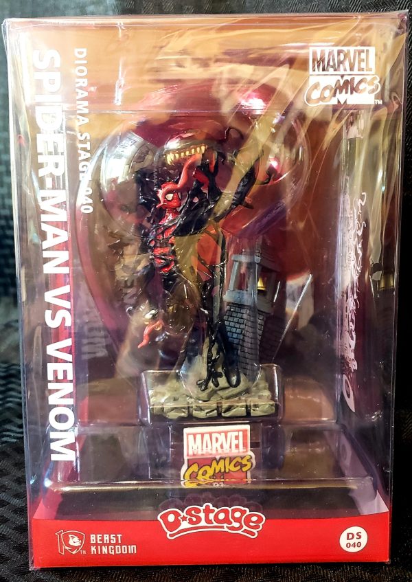 Beast Kingdom Marvel Spider-Man vs Venom D-Stage Series 6-Inch Statue Sale