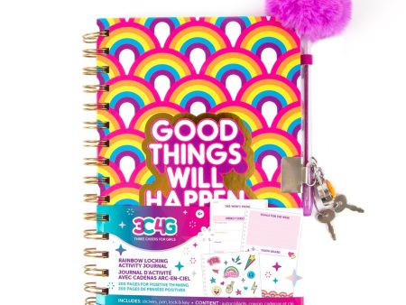 Rainbow Bright Locking Activity  Journal Hot on Sale