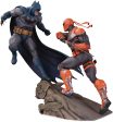 DC Collectibles Batman vs Deathstroke Battle Statue Hot on Sale