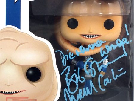 Bib Fortuna Pop! Signed Michael Carter Star Wars Funko Figure LE #75 75 COA Online Hot Sale