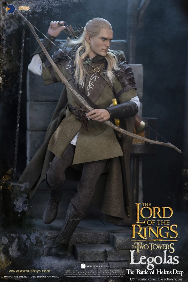 Asmus Lord of the Rings Lotr Legolas at Helms Deep 1:6 Scale Figure Online now