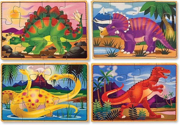 Dinosaur Jigsaw Puzzles in a Box on Sale