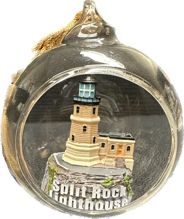 Glass Ornament - Split Rock Lighthouse Supply