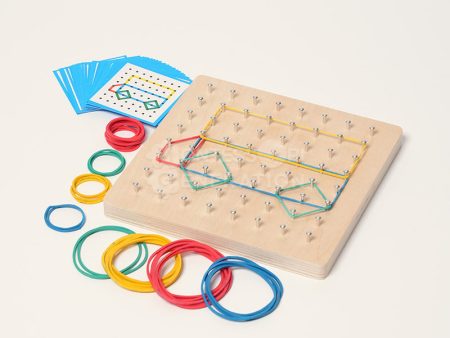 Montessori Wooden Geoboard For Cheap