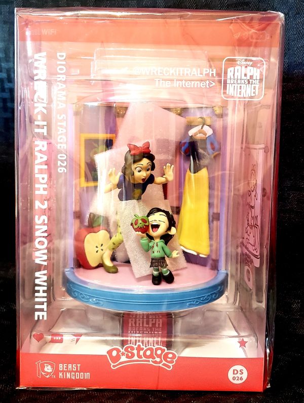 Beast Kingdom Wreck It Ralph 2 Snow White D-Stage Series 6-Inch Statue Hot on Sale