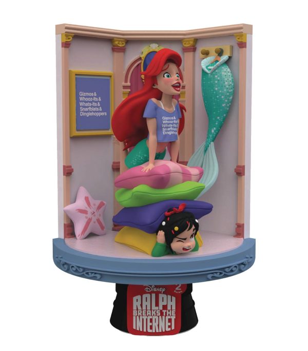 Beast Kingdom Wreck It Ralph 2 Ariel D-Stage Series 6-Inch Statue Online now