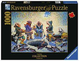 Ice Fishing  (1000 pc Puzzle) Sale