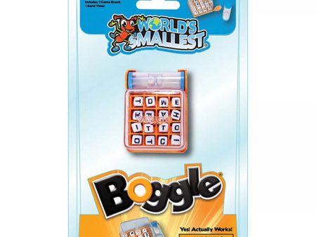 World s Smallest Boggle Supply