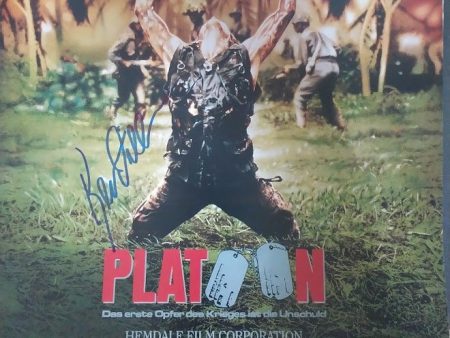 Kevin Dillon Signed Platoon 11x17 Hand Signed Autograph Poster Photo JSA Online Sale