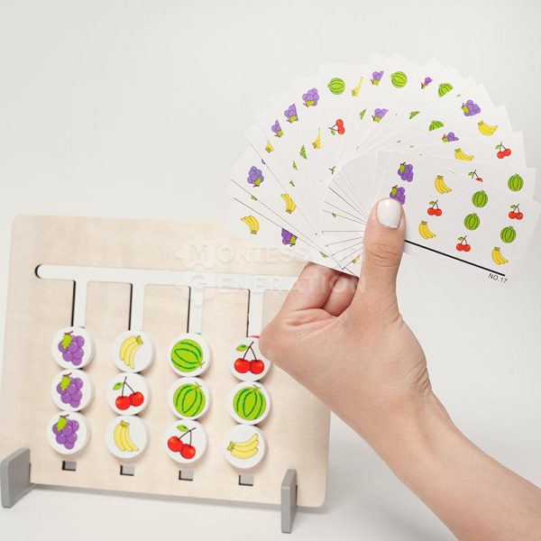 Montessori Double-Sided Matching Game on Sale