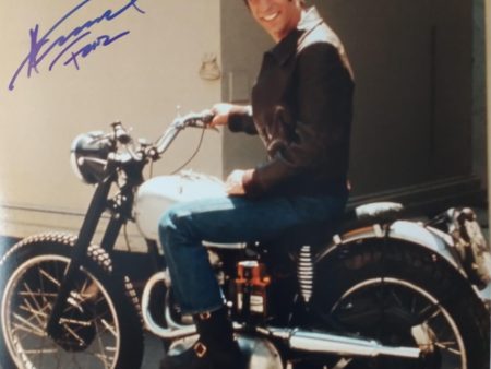 Henry Winkler Signed w  Fonz 11x14 Photo Motorcyle Happy Days Autograph Online Hot Sale