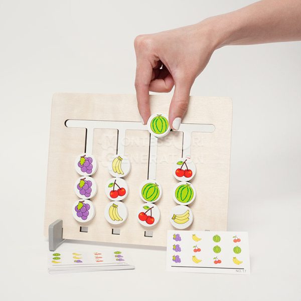 Montessori Double-Sided Matching Game on Sale