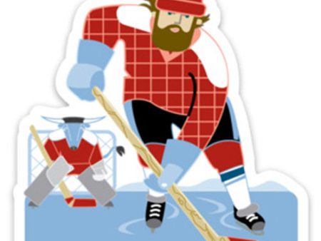 Bunyan Hockey sticker For Cheap