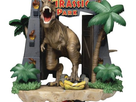 Beast Kingdom Jurassic Park Gate D-Stage 6-Inch Statue Supply