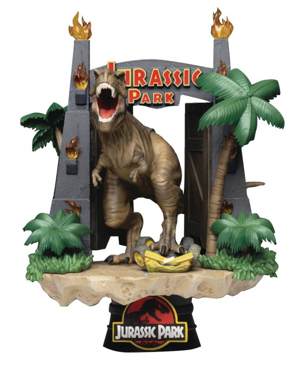 Beast Kingdom Jurassic Park Gate D-Stage 6-Inch Statue Supply