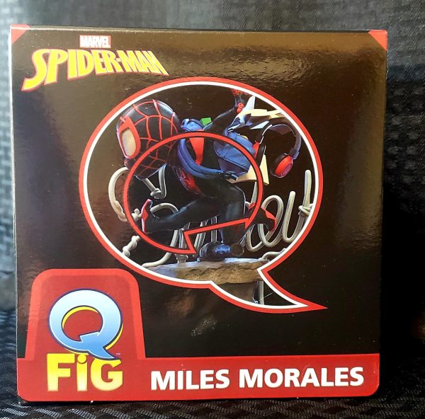 Quantum Mechanix Spider-Man Miles Morales Q-Fig Elite Diorama Figure Online now