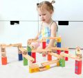 Montessori Wooden Marble Run Discount