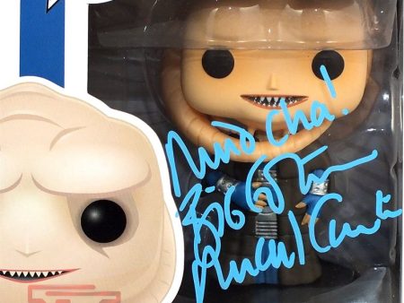 Bib Fortuna Pop! Signed Michael Carter Star Wars Funko Figure LE 125 COA Fashion