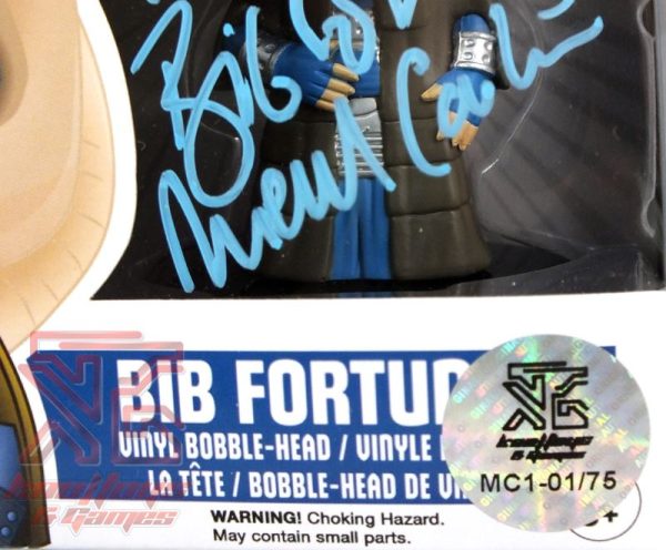 Bib Fortuna Pop! Signed Michael Carter Star Wars Funko Figure LE #75 75 COA Online Hot Sale