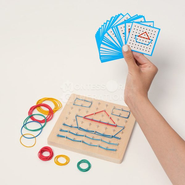 Montessori Wooden Geoboard For Cheap