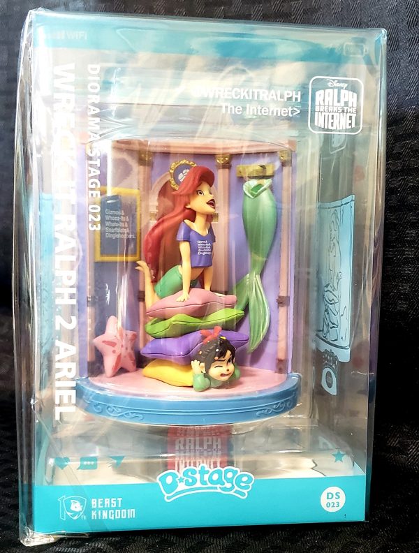 Beast Kingdom Wreck It Ralph 2 Ariel D-Stage Series 6-Inch Statue Online now