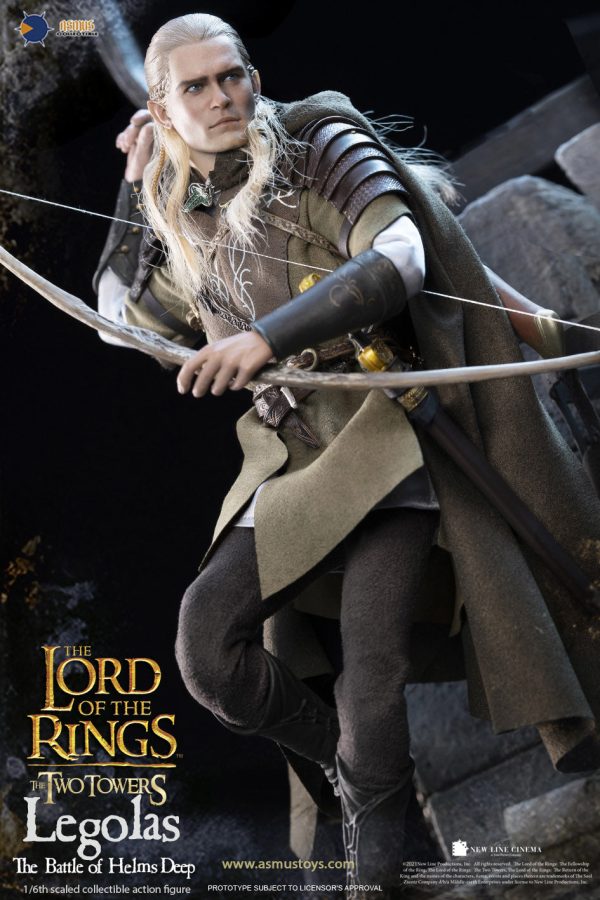 Asmus Lord of the Rings Lotr Legolas at Helms Deep 1:6 Scale Figure Online now