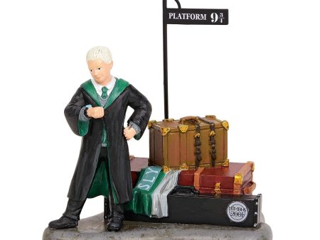 Department 56 Harry Potter Village Draco Waits at Platform 9 3 4 Figurine Supply