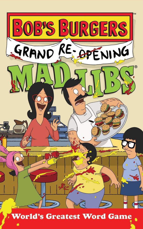 Bob s Burgers Grand Reopening Mad Libs on Sale